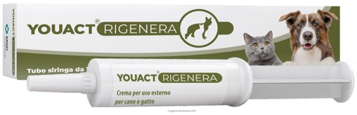 Trova Offerte di youact rigenera crema cane e gatto tubo siringa da 10 g e compra online
