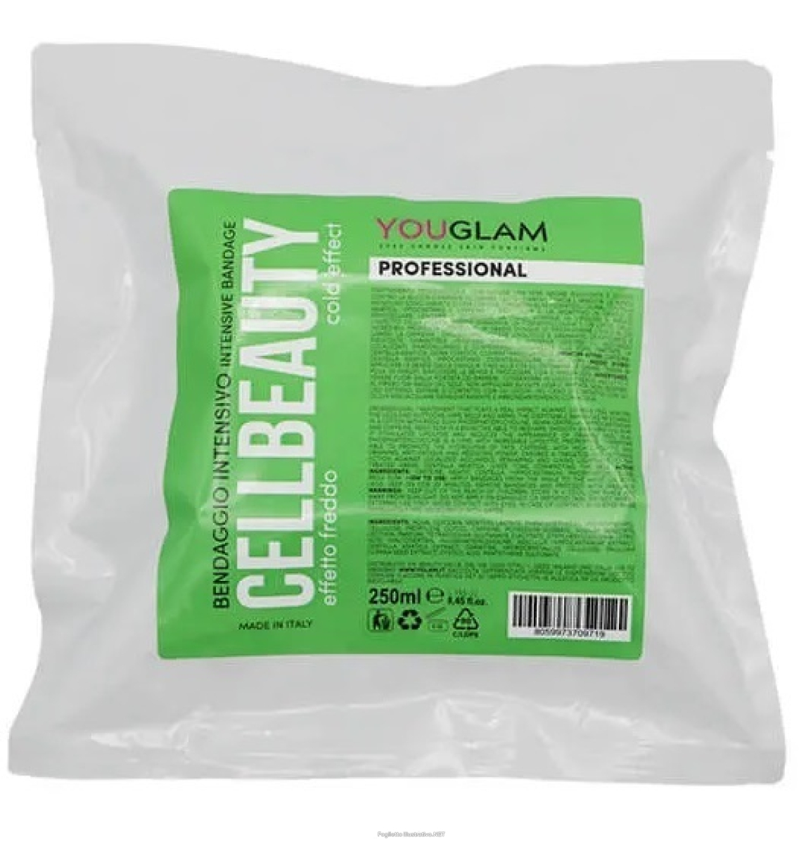 Trova Offerte di youglam cellbeauty bendaggio intensivo anticellulite effetto freddo, 250ml e compra online