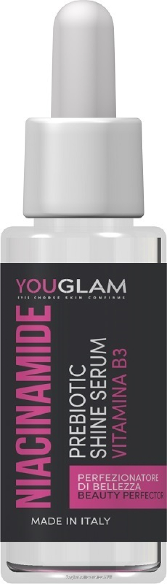 Trova Offerte di youglam niacinamide prebiotic shine serum vitamina b3 perfezionatore di bellezza 30 ml e compra online