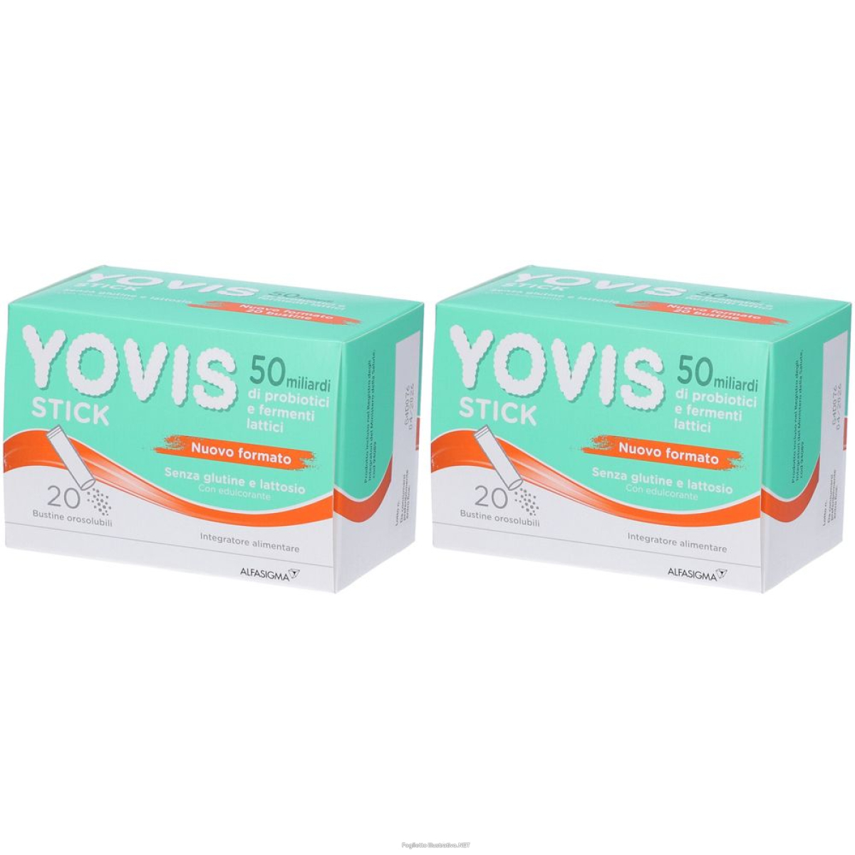 Trova Offerte di yovis® stick 50 miliardi bustine orosolubili set da 2 2x30 g polvere p e compra online