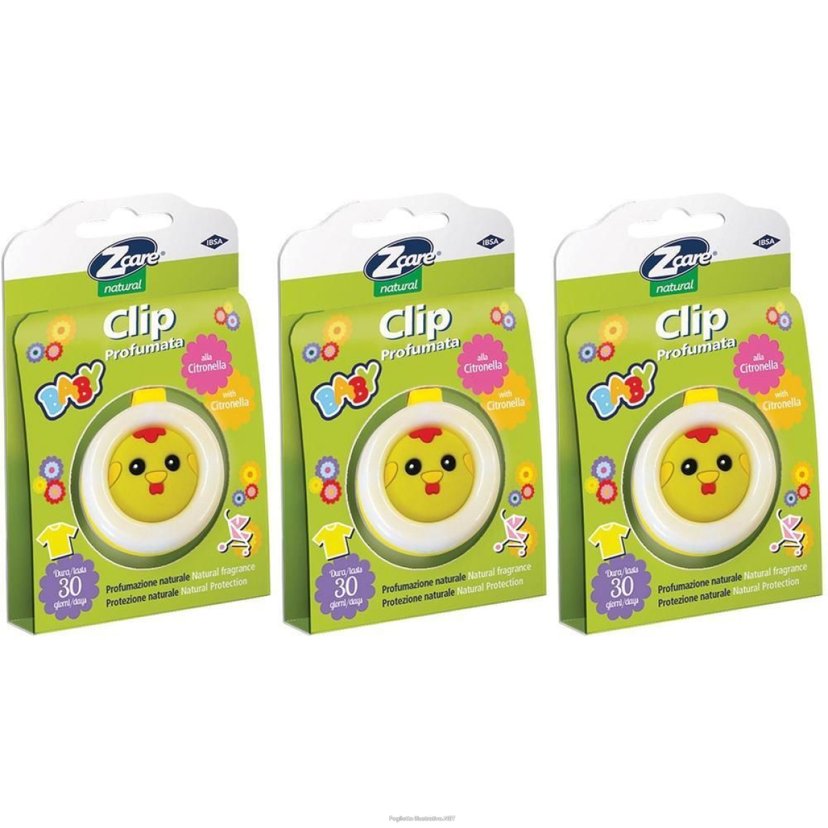 Trova Offerte di z care natural baby clip citronella antizanzare 3x1 st e compra online