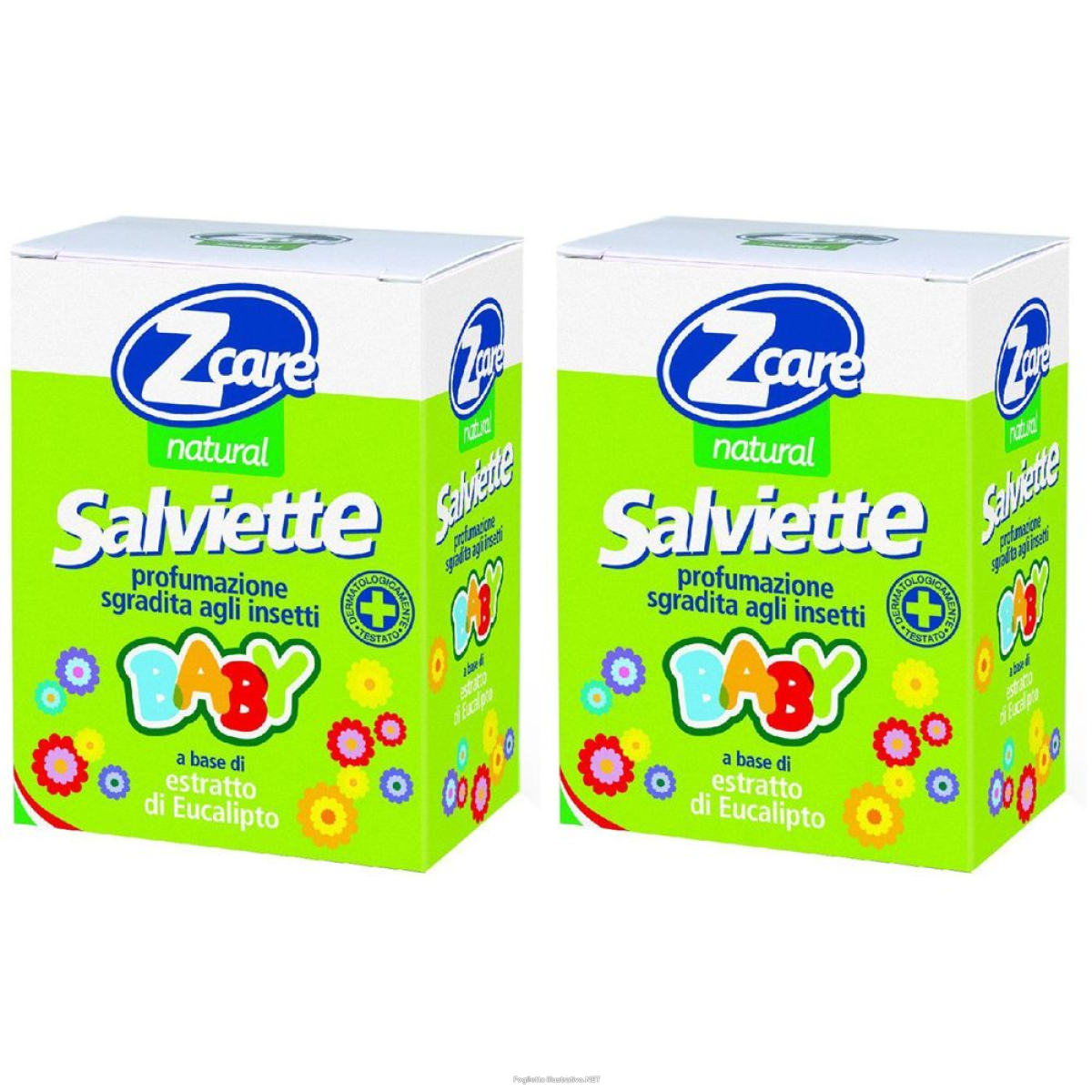 Trova Offerte di z care natural salviettine baby antizanzare set da 2 2x10 pz salviette e compra online