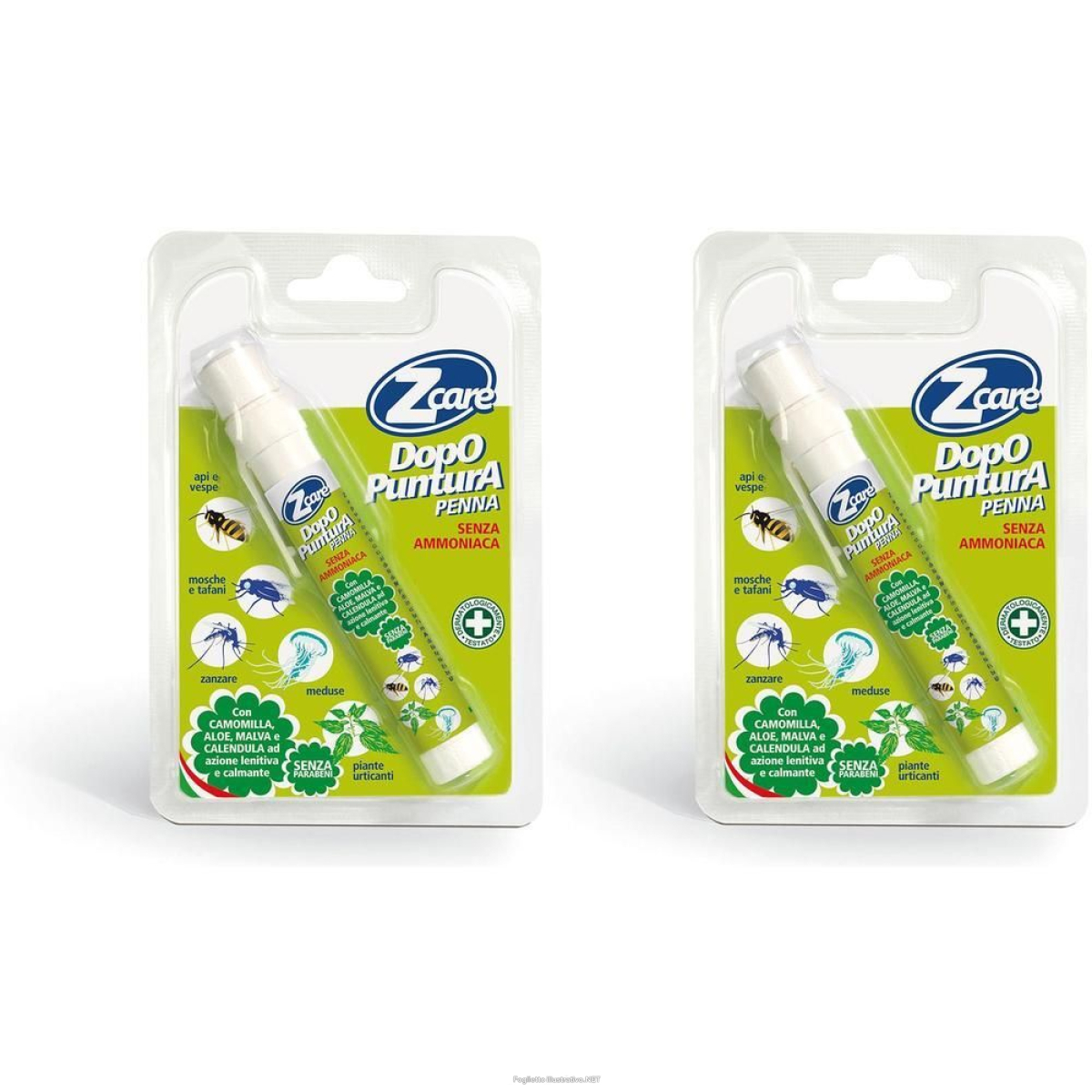 Trova Offerte di z care penna dopopuntura naturale senza ammoniaca antizanzare 2x14 ml e compra online