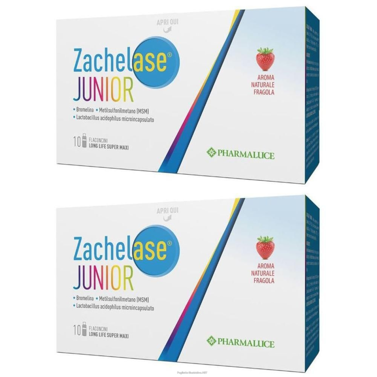 Trova Offerte di zachelase junior 10 flaconcini da ml 2x100 ml soluzione orale e compra online