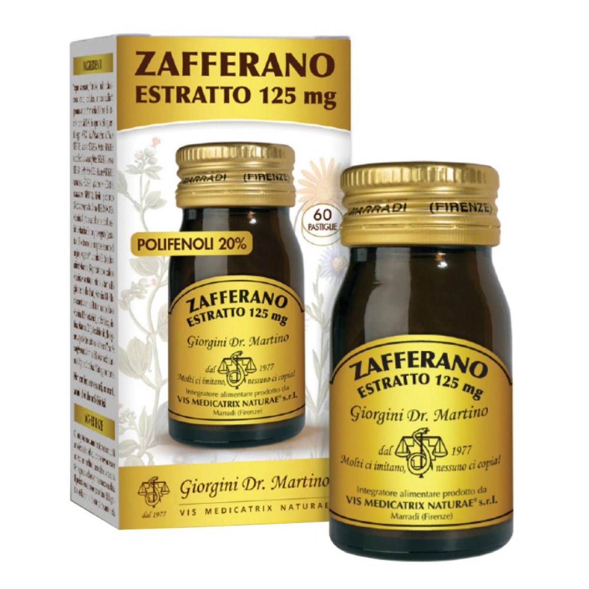Trova Offerte di Zafferano estratto, 60 pastiglie da 125 mg e compra online