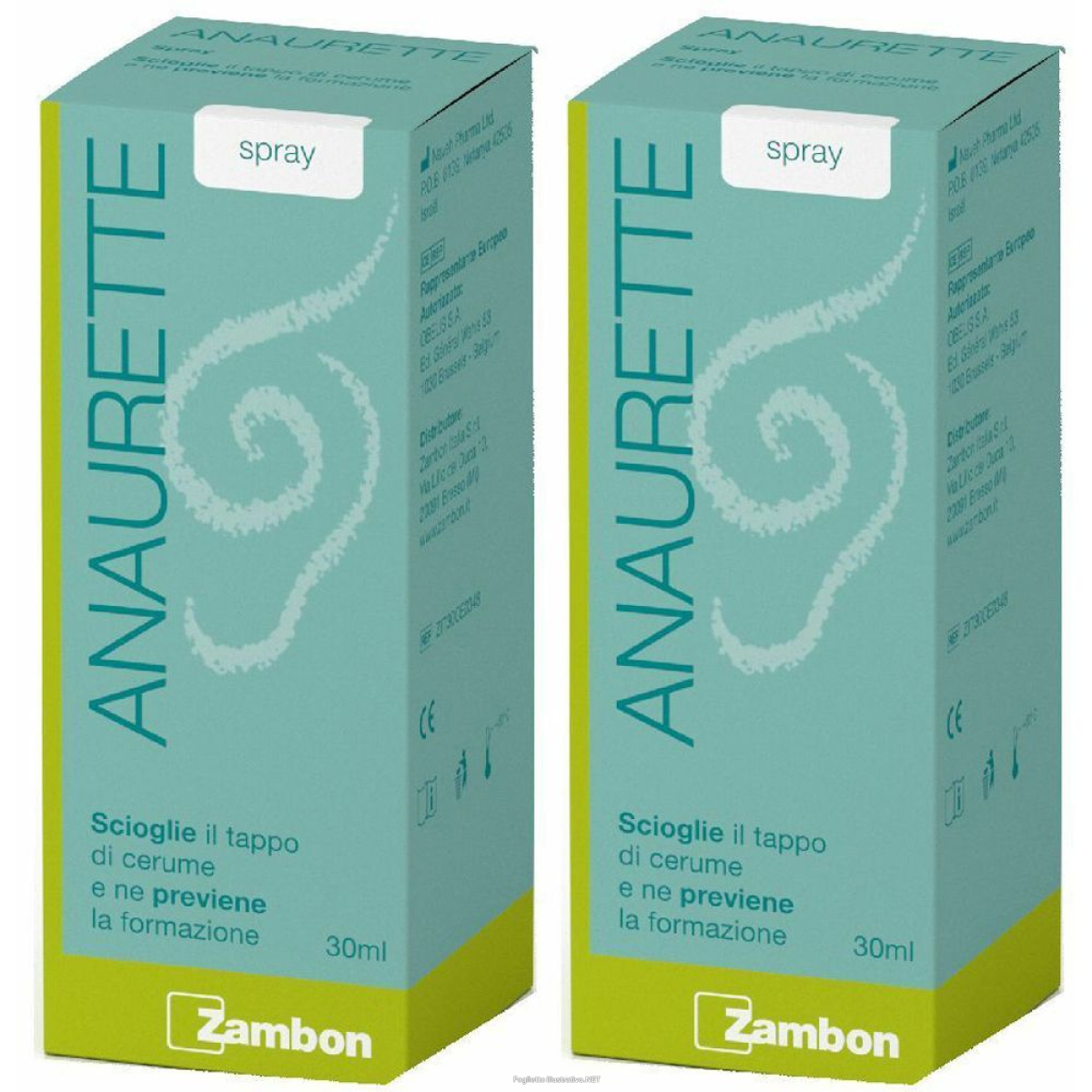 Trova Offerte di zambon anaurette spray set da 2 2x30 ml e compra online