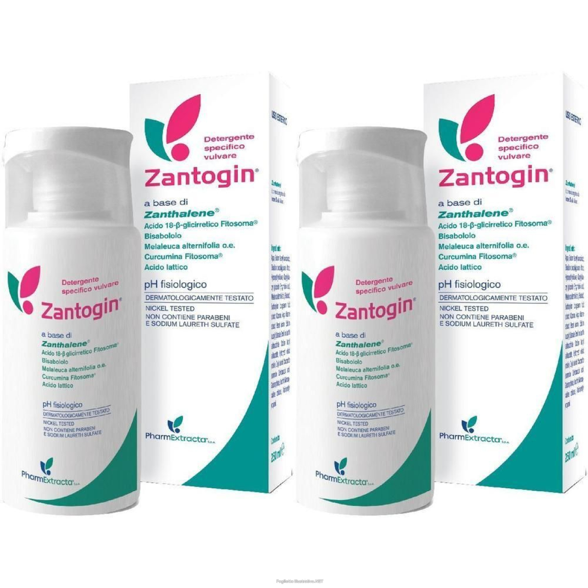 Trova Offerte di Zantogin Detergente Intimo 250 ml 2x250 ml Soluzione e compra online