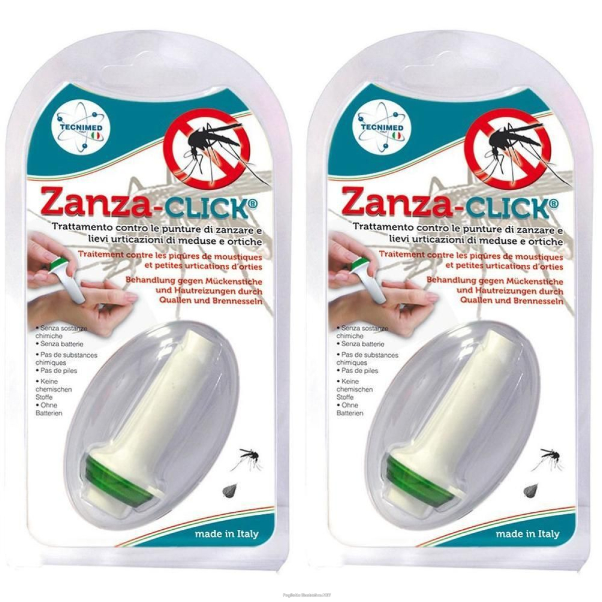 Trova Offerte di zanza-click trattamento contro le punture di zanzara 2x1 st e compra online