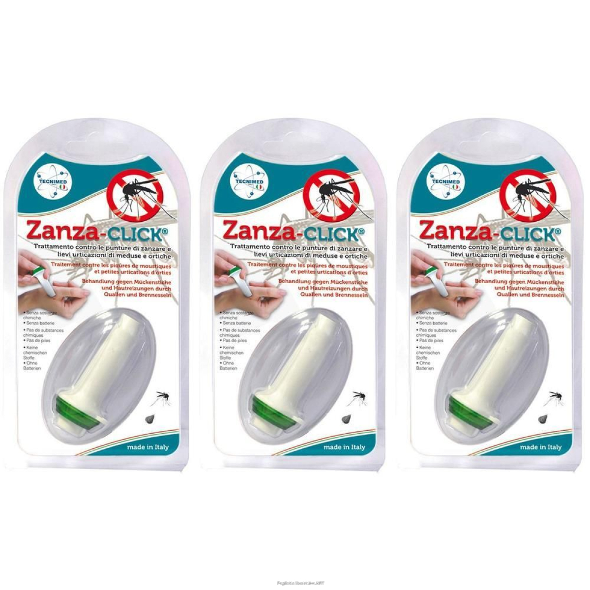 Trova Offerte di zanza-click trattamento contro le punture di zanzara 3x1 st e compra online