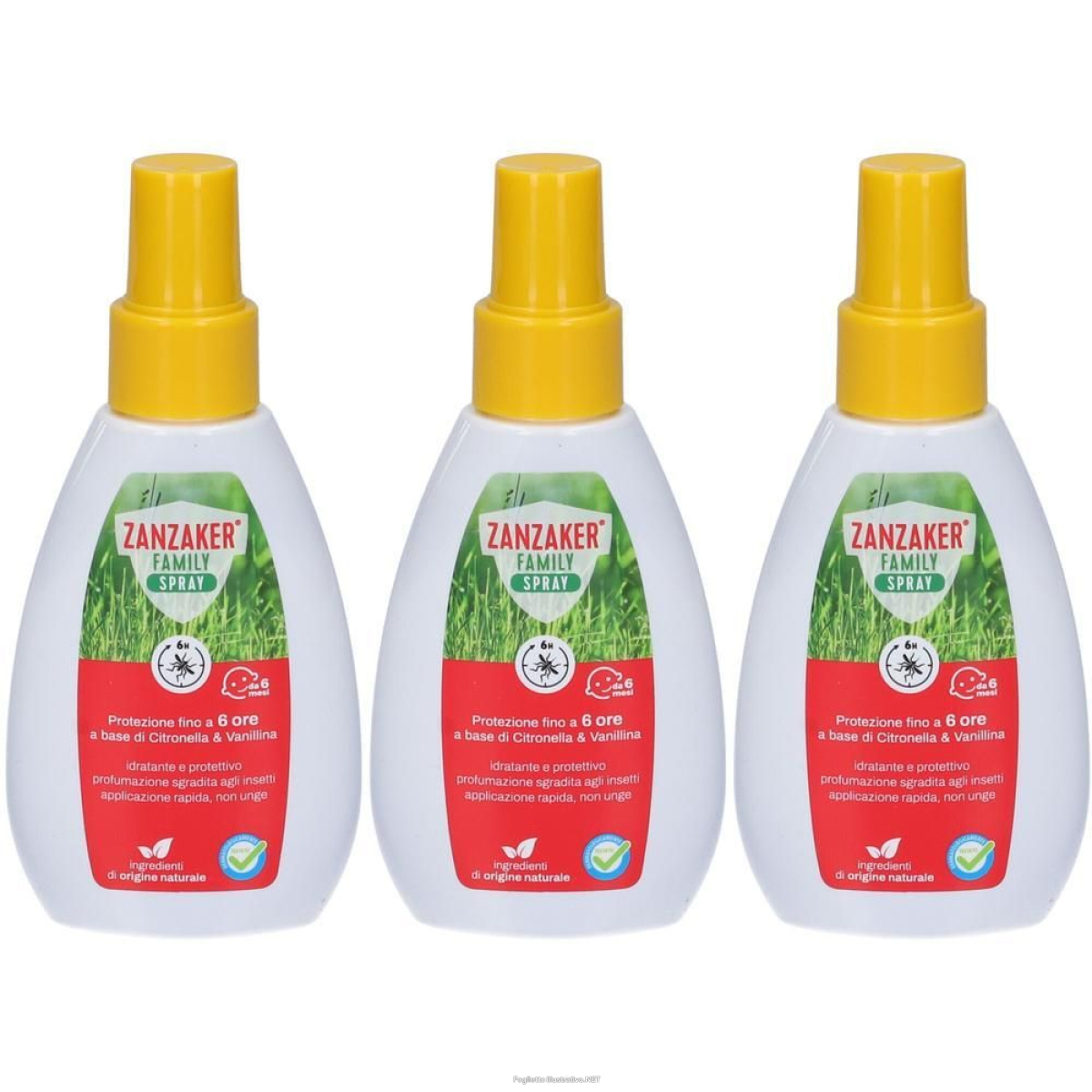 Trova Offerte di zanzaker family spray 100 ml 3x100 ml e compra online