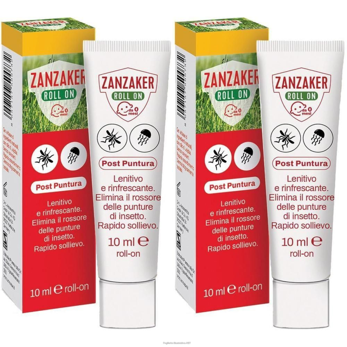 Trova Offerte di zanzaker roll-on post puntura 2x10 ml e compra online