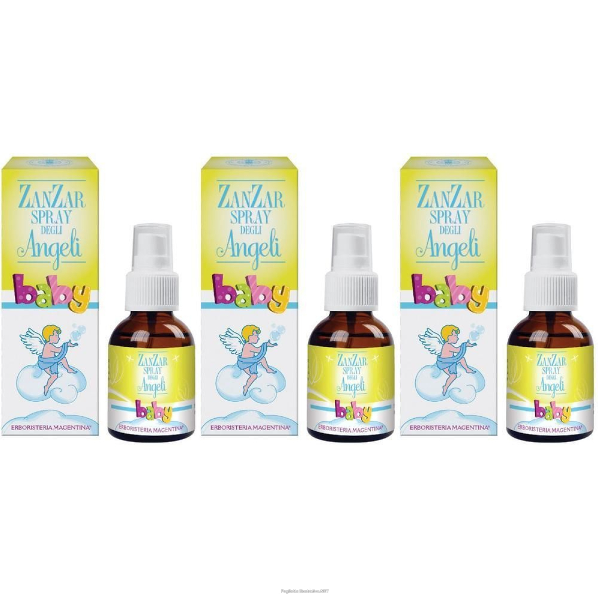 Trova Offerte di zanzar spray degli angeli baby 3x50 ml e compra online