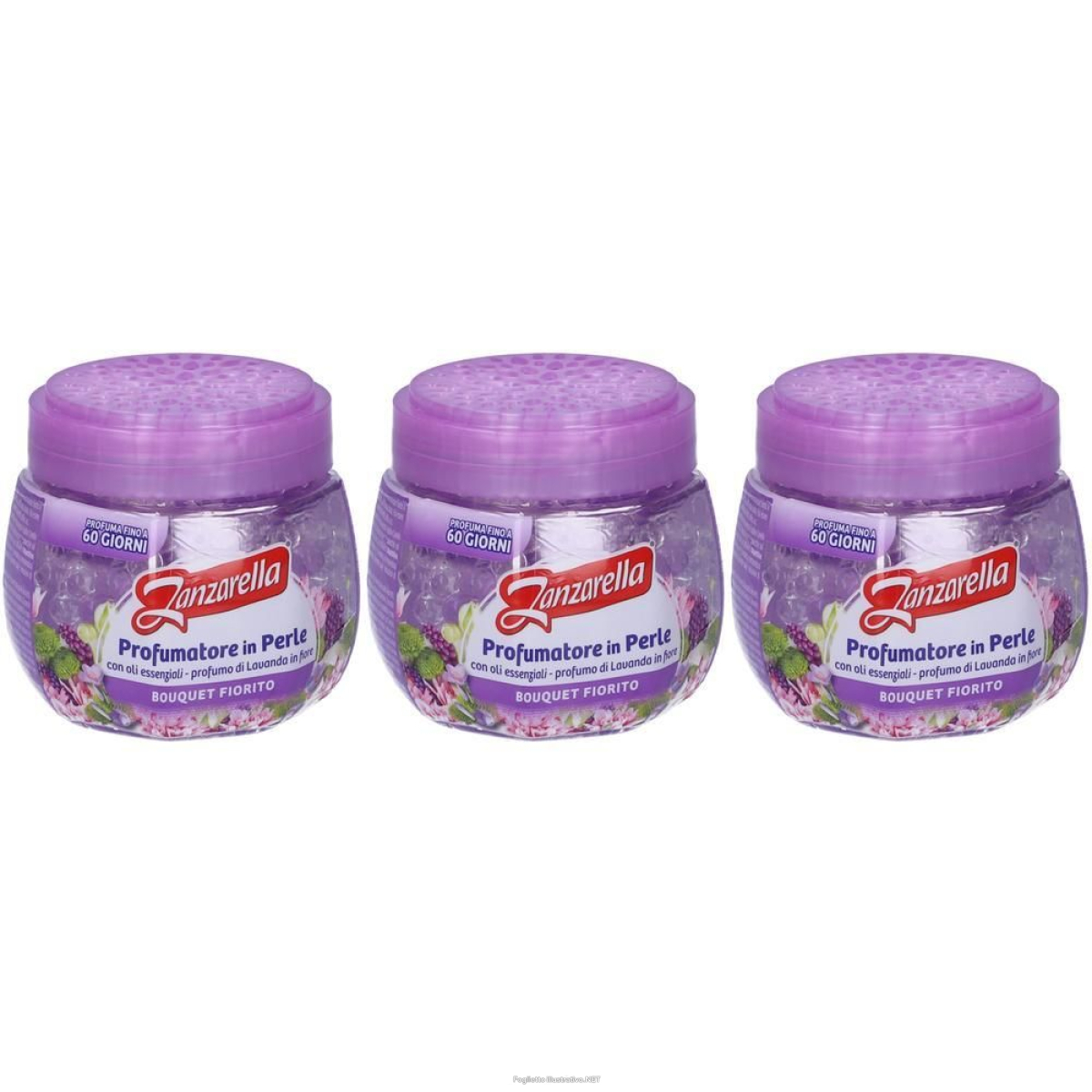 Trova Offerte di zanzarella profumatore in perle bouquet fiorito 3x170 g e compra online