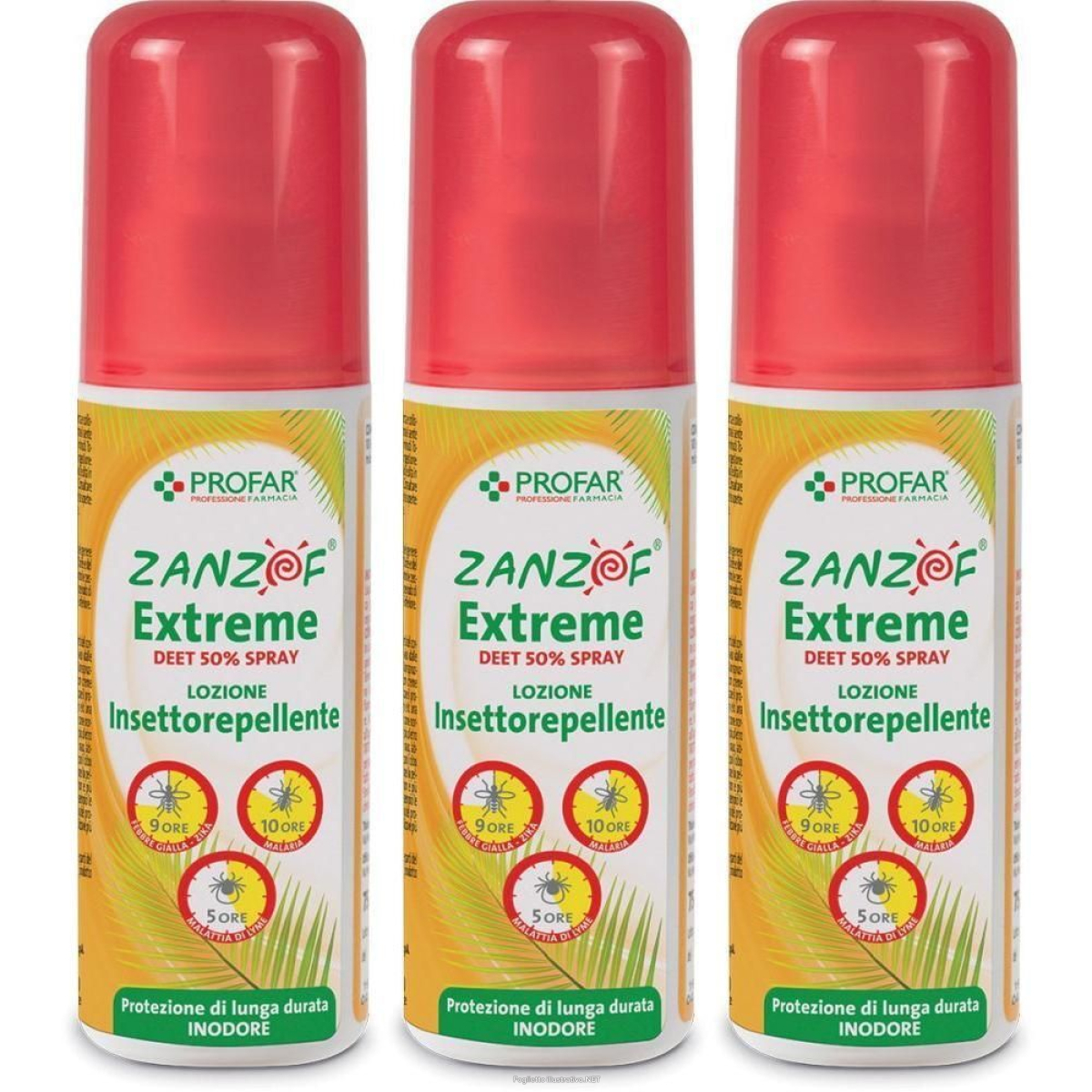 Trova Offerte di zanzof jungle extreme spray deet 50% profar 75 ml e compra online