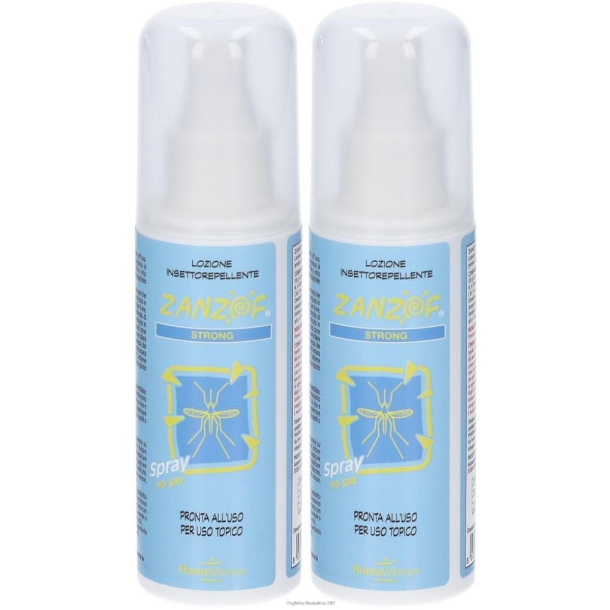 Trova Offerte di zanzof strong lozione insetto repellente 2x75 ml e compra online