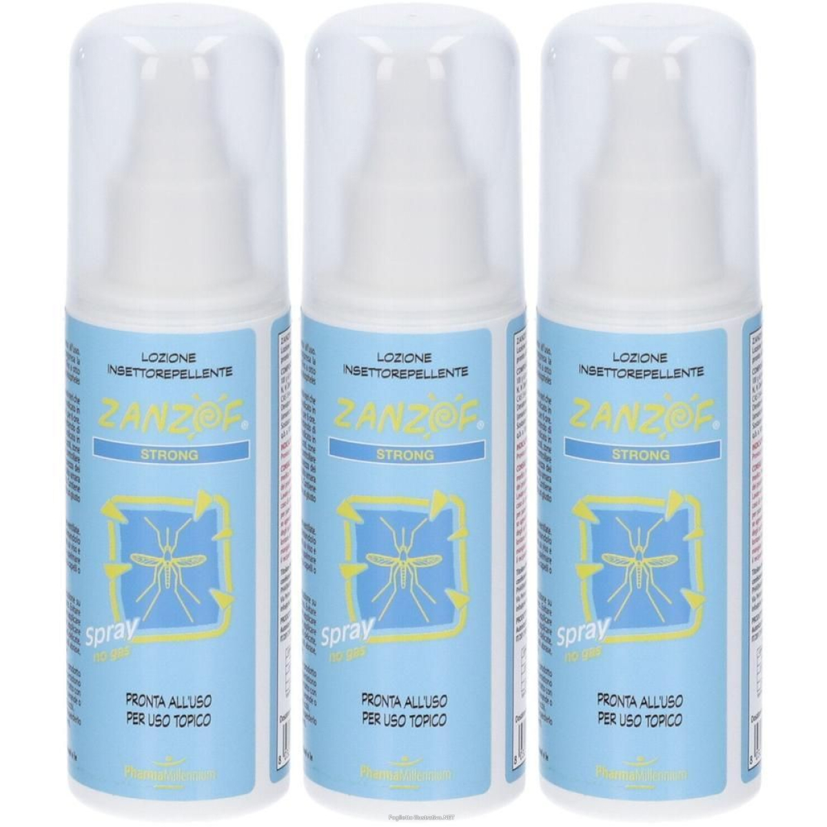 Trova Offerte di zanzof strong lozione insetto repellente 3x75 ml e compra online