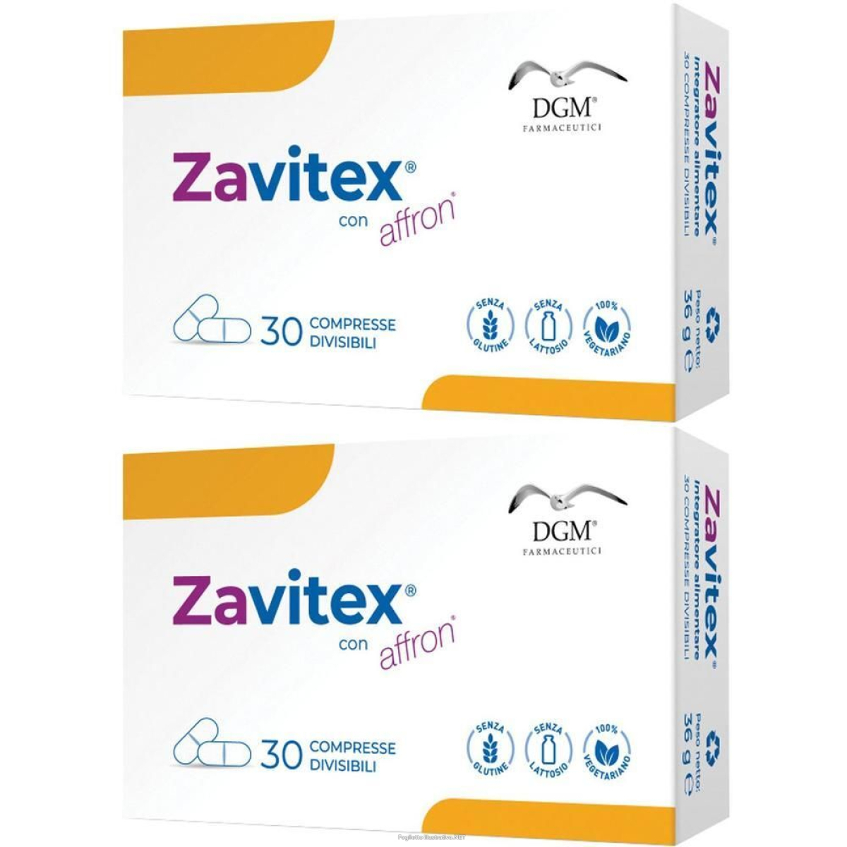 Trova Offerte di zavitex 30 compresse divisibili 2x36 g e compra online