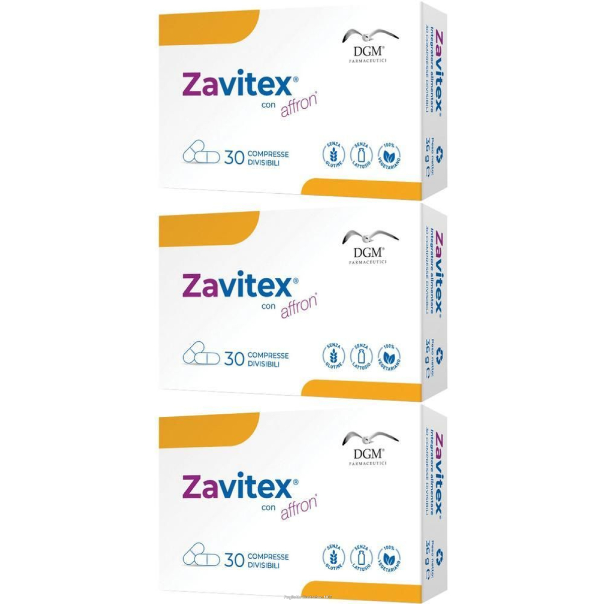 Trova Offerte di zavitex 30 compresse divisibili 3x36 g e compra online