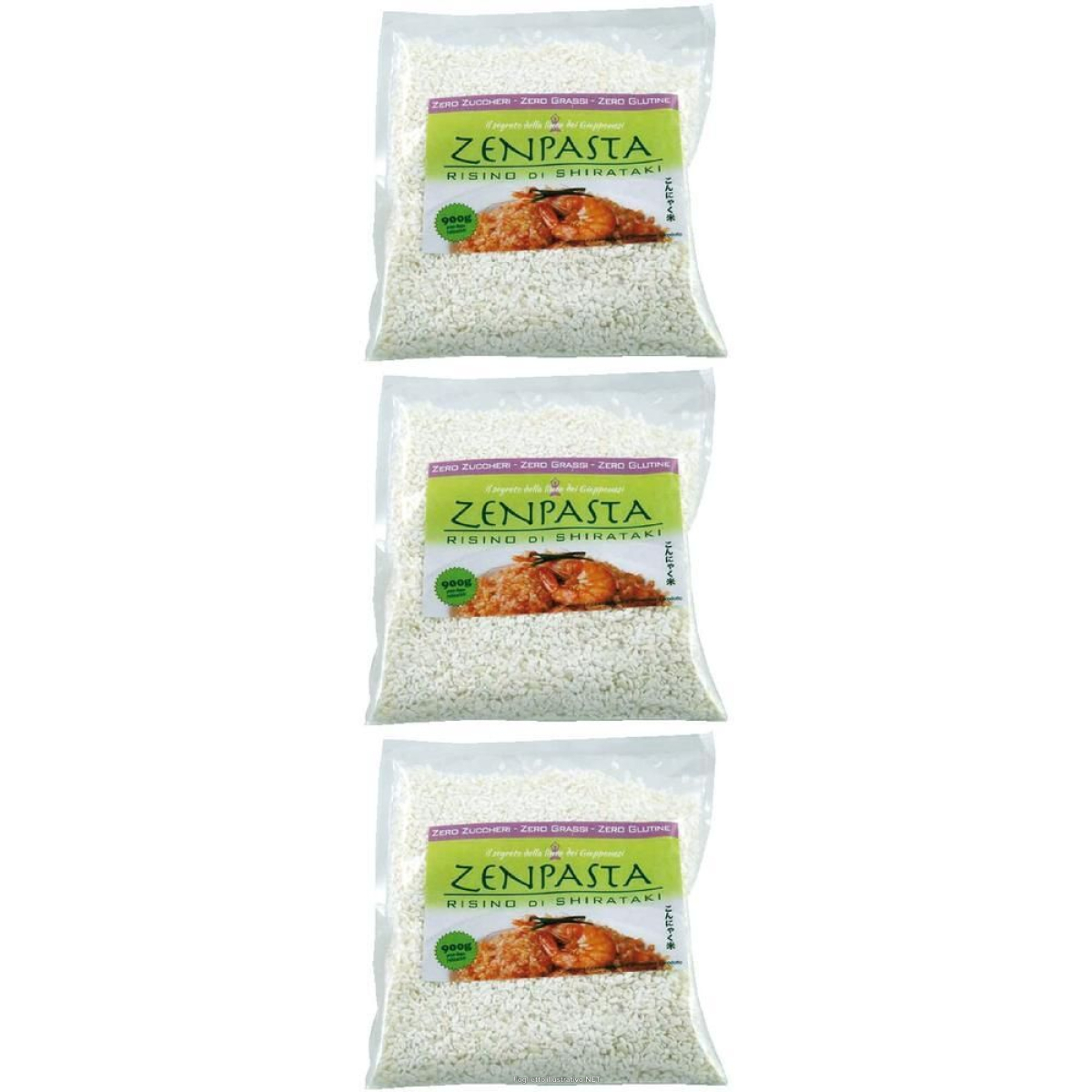 Trova Offerte di zen pasta shirataki essiccato riso 3x200 g e compra online