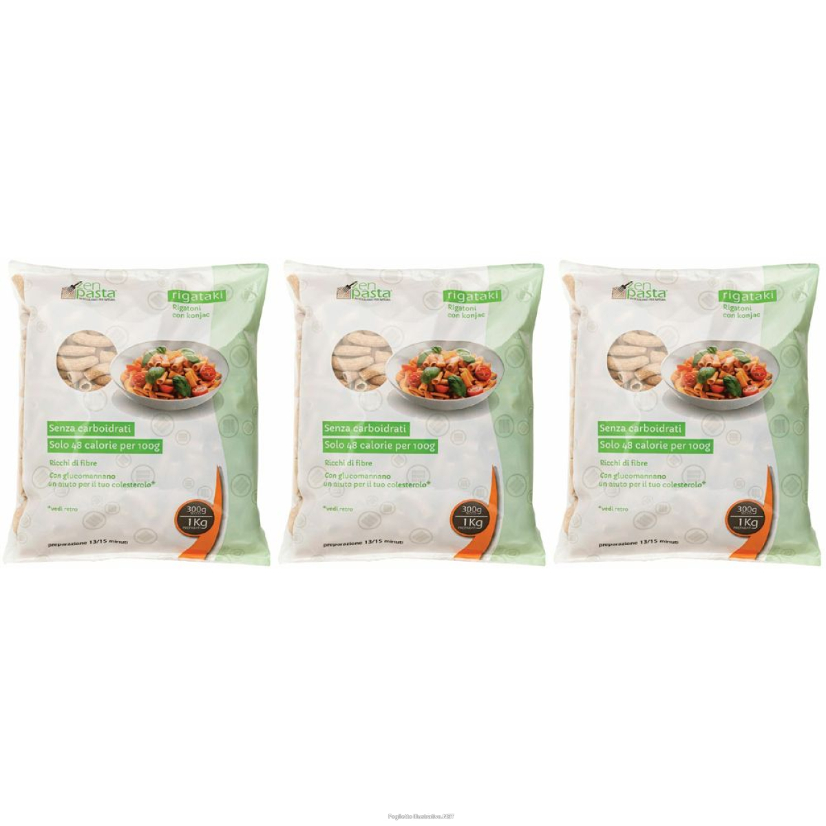 Trova Offerte di zenpasta rigataki ess riga300g set da 3 3x300 g e compra online