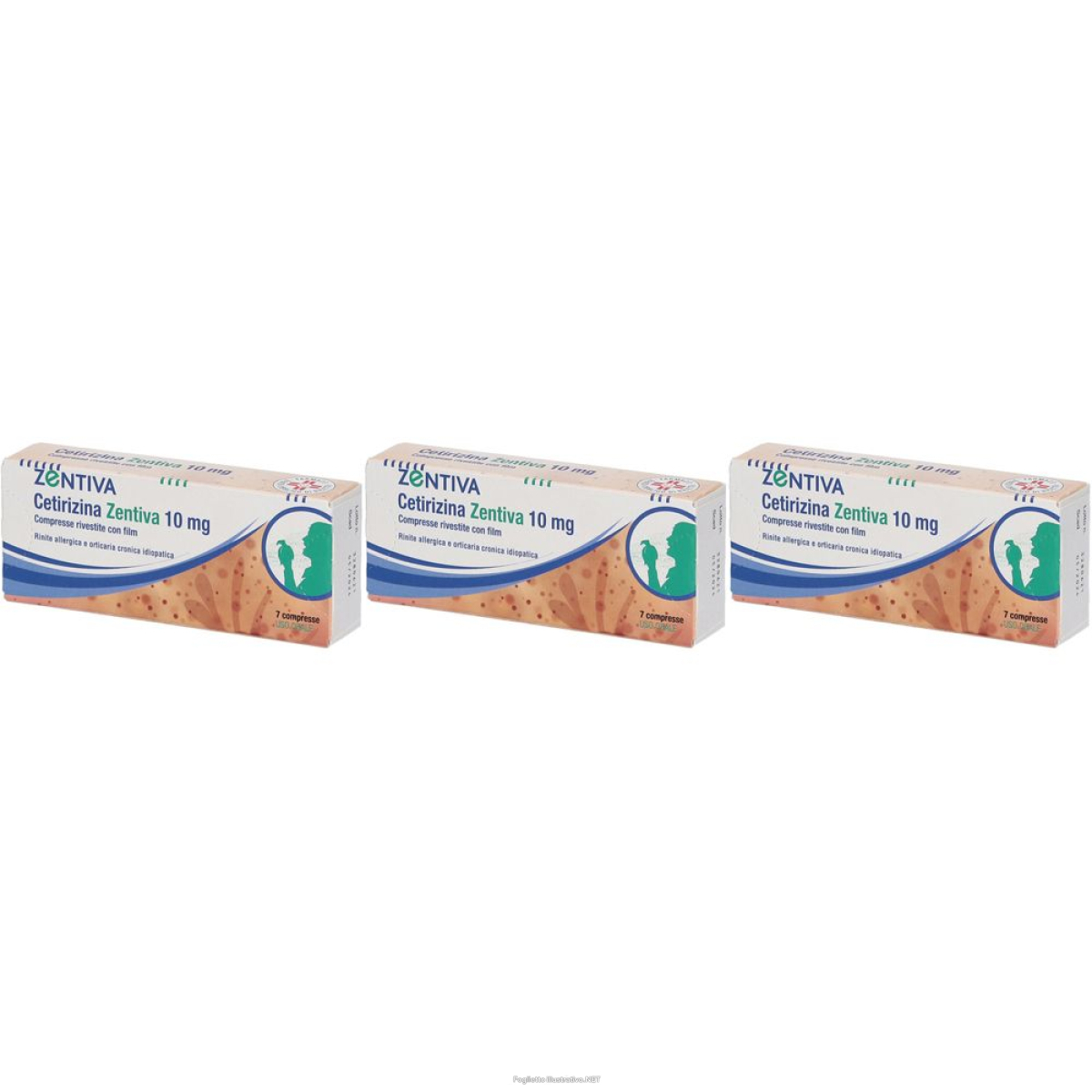 Trova Offerte di zentiva cetirizina zentiva 10 mg set da 3 3x7 pz compresse ricoperte e compra online