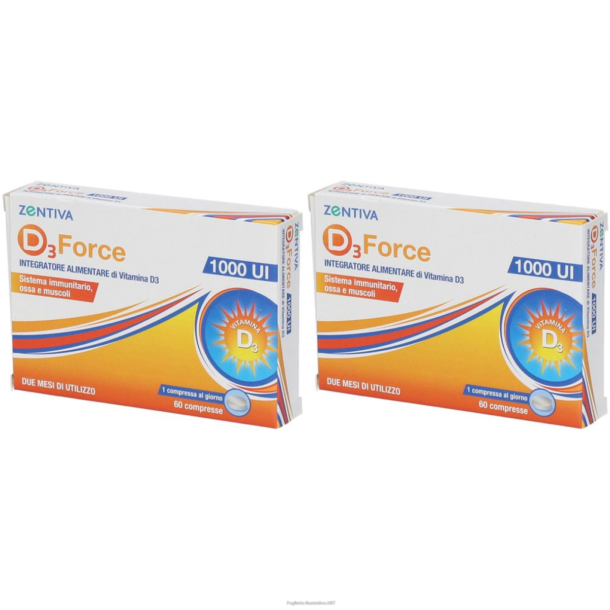Trova Offerte di zentiva d3 force set da 2 2x7,2 g compresse e compra online