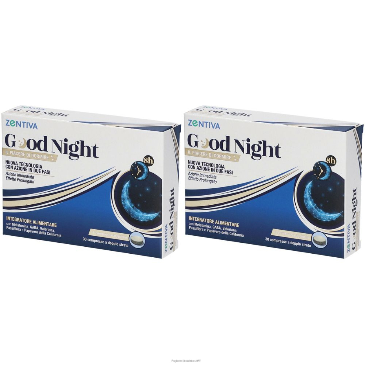 Trova Offerte di zentiva good night set da 2 2x19,8 g compresse e compra online