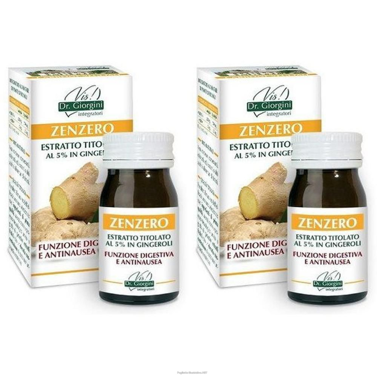 Trova Offerte di zenzero estratto titolato 60 pastiglie 2x60 pz e compra online