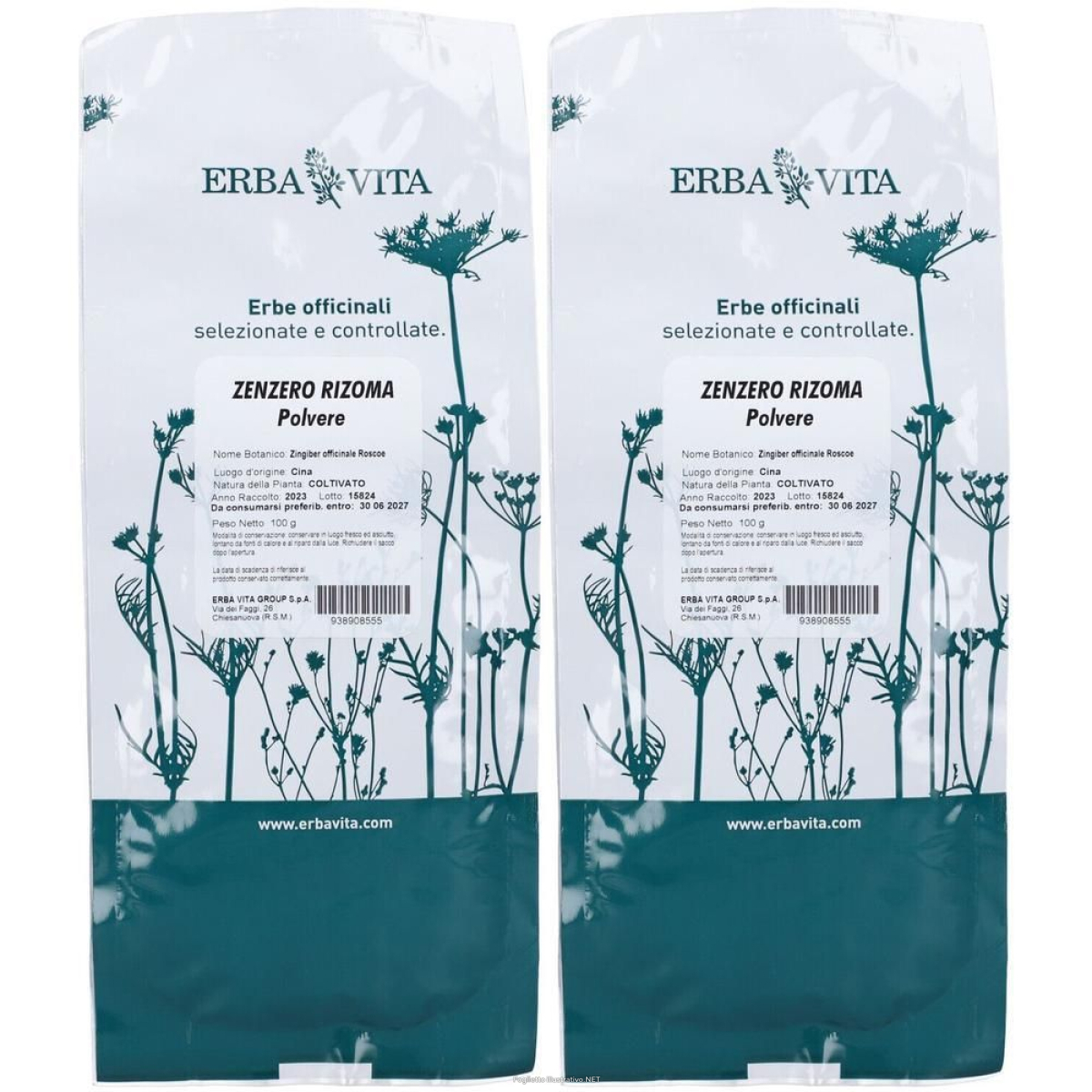 Trova Offerte di zenzero polvere rizoma 100 g e compra online