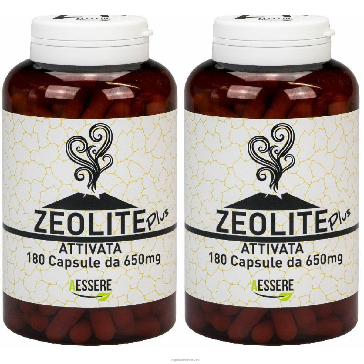 Trova Offerte di zeolite attivata capsule set da 2 2x650 g e compra online