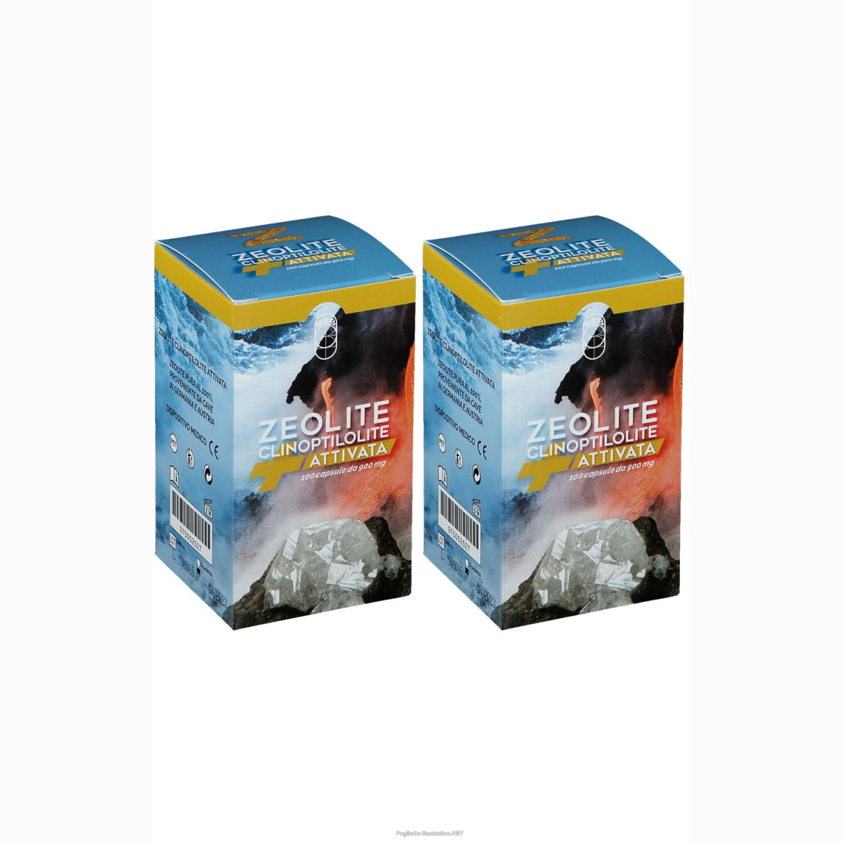 Trova Offerte di zeolite clinoptilolite attivata suprema 900mg capsule set da 2 2x91,8 e compra online