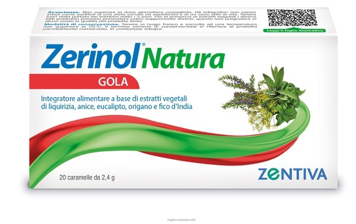 Trova Offerte di zerinol natura gola 20 caramelle balsamiche e compra online