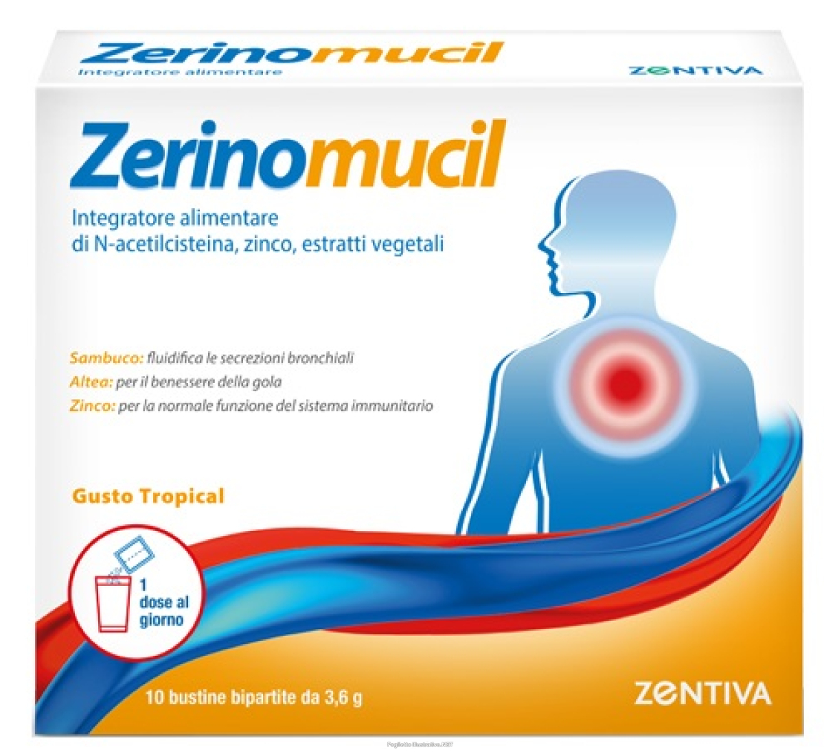 Trova Offerte di zerinomucil 10 bustine 3,6 g e compra online