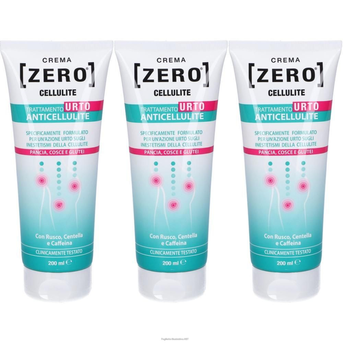 Trova Offerte di zero cellulite crema trattamento urto anticellulite 3x200 ml e compra online