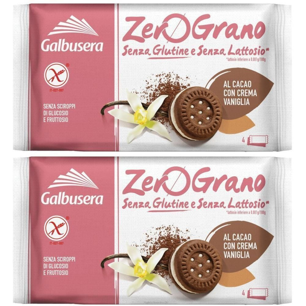 Trova Offerte di zero grano frollini crema 2x160 g e compra online