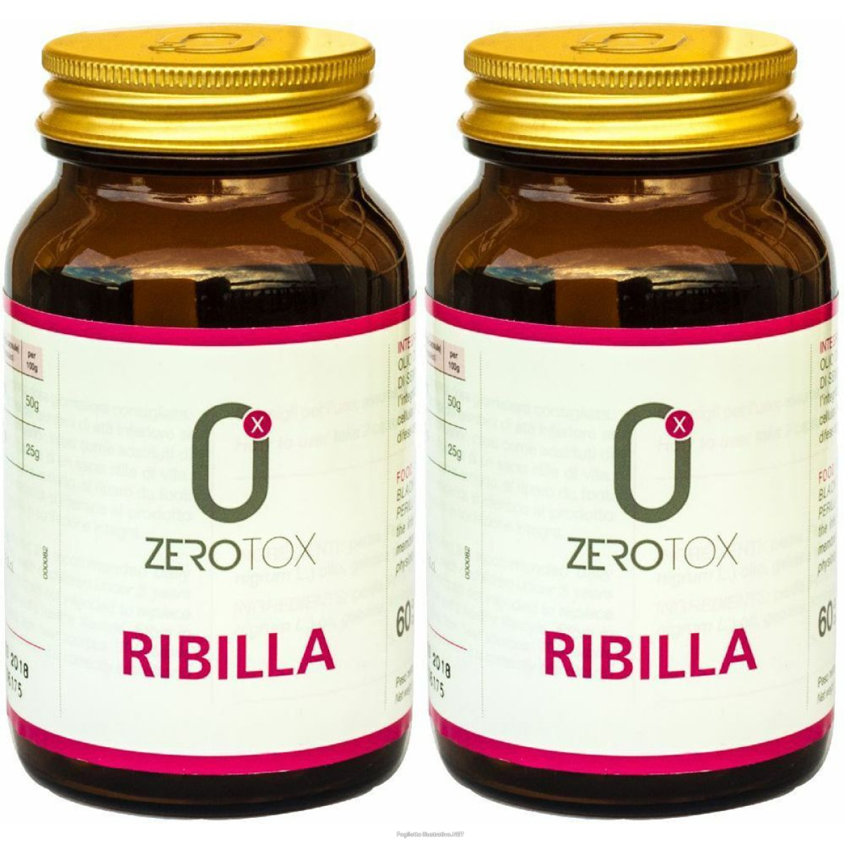 Trova Offerte di zerotox ribilla set da 2 2x60 pz capsule morbide e compra online