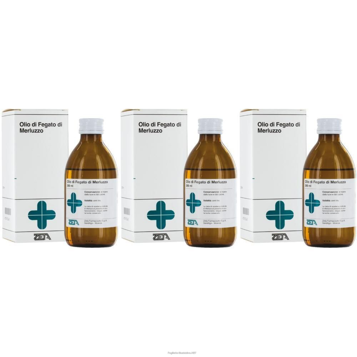 Trova Offerte di zeta farmaceutici olio di fegato merlzzo 3x200 ml e compra online