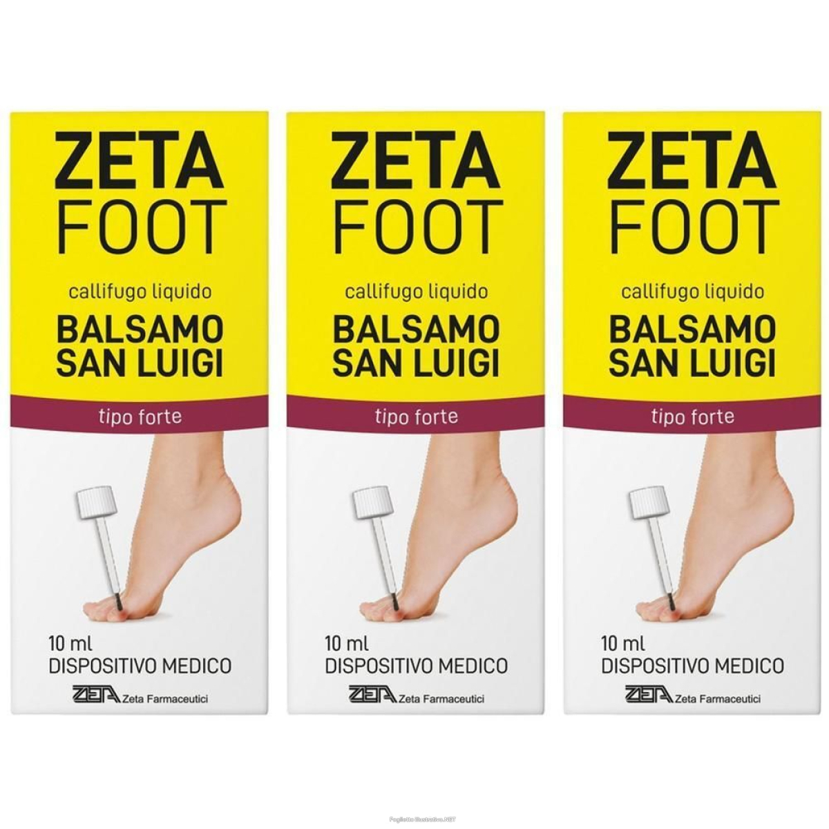 Trova Offerte di zetafoot callifugo liquido balsamo san luigi 10 ml soluzione e compra online