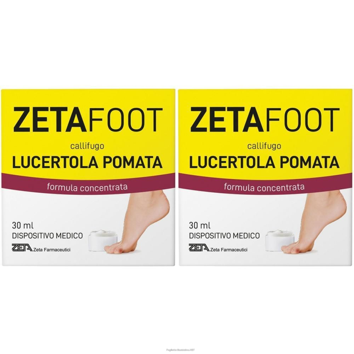 Trova Offerte di zetafoot callifugo lucertola pomata 2x30 ml e compra online