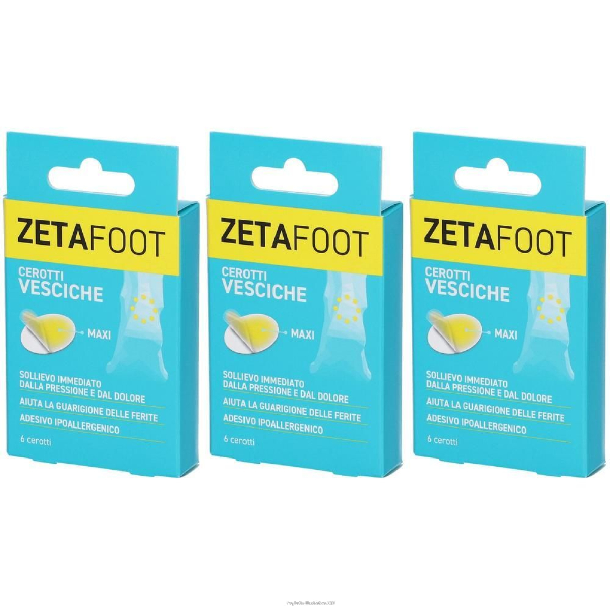 Trova Offerte di zetafoot cerotto idrocolloidale vesciche 6 pezzi st e compra online