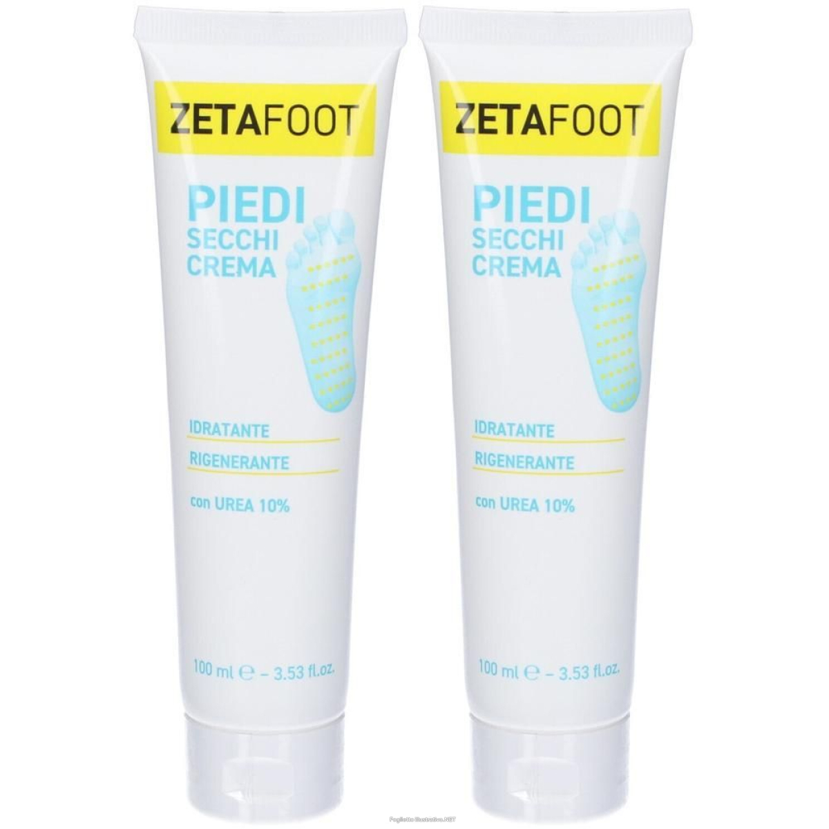 Trova Offerte di zetafoot crema piedi secchi 2x100 ml e compra online