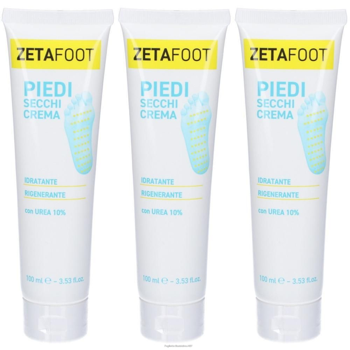 Trova Offerte di zetafoot crema piedi secchi 3x100 ml e compra online