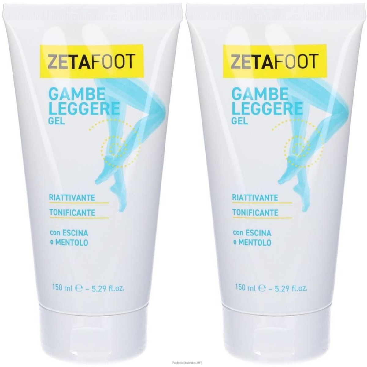 Trova Offerte di zetafoot gel gambe leggere 2x150 ml e compra online