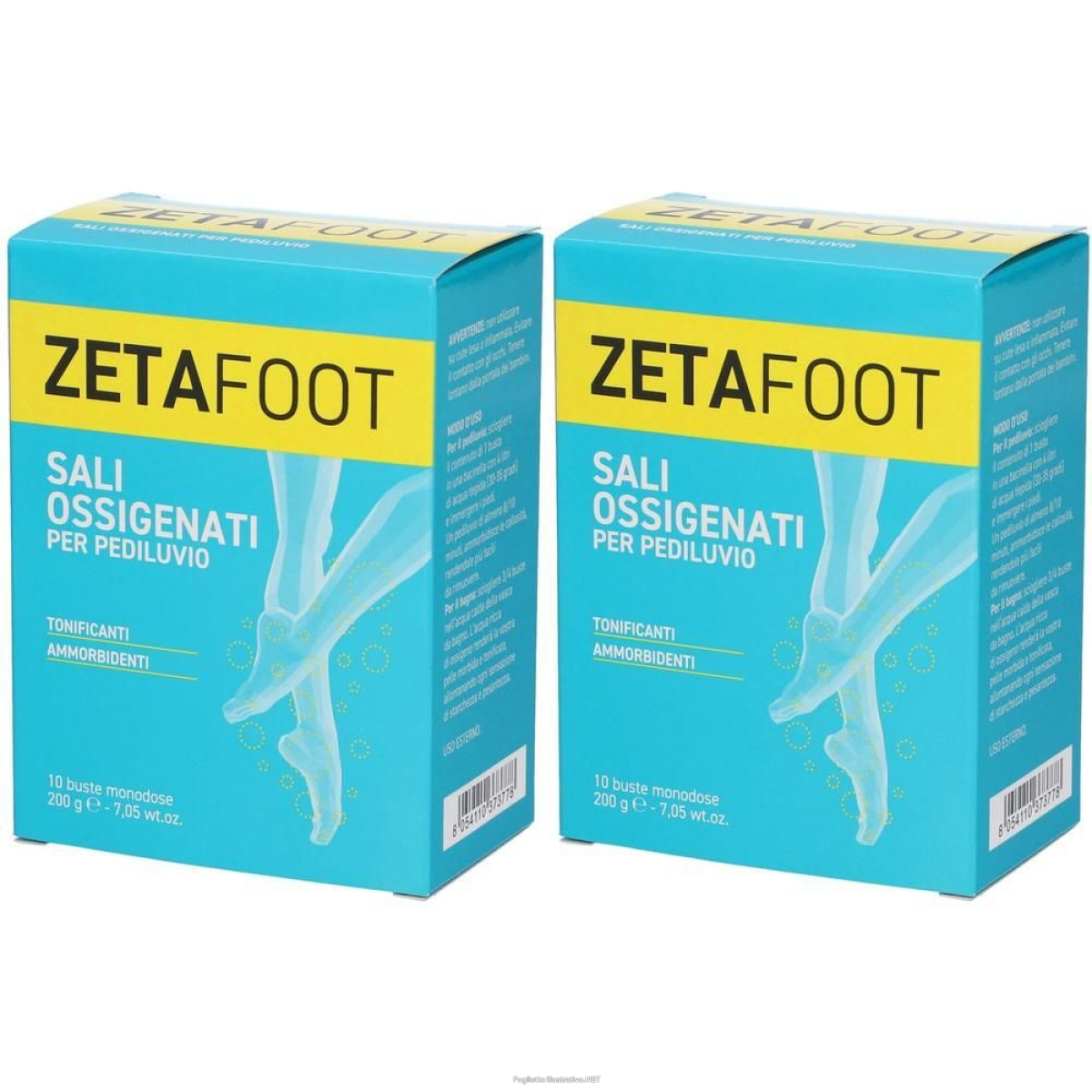 Trova Offerte di zetafoot sali ossigenati bustine 2x200 g e compra online