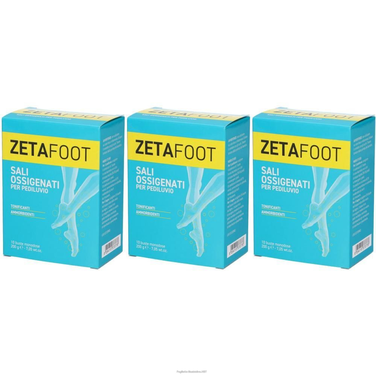 Trova Offerte di zetafoot sali ossigenati bustine 3x200 g e compra online