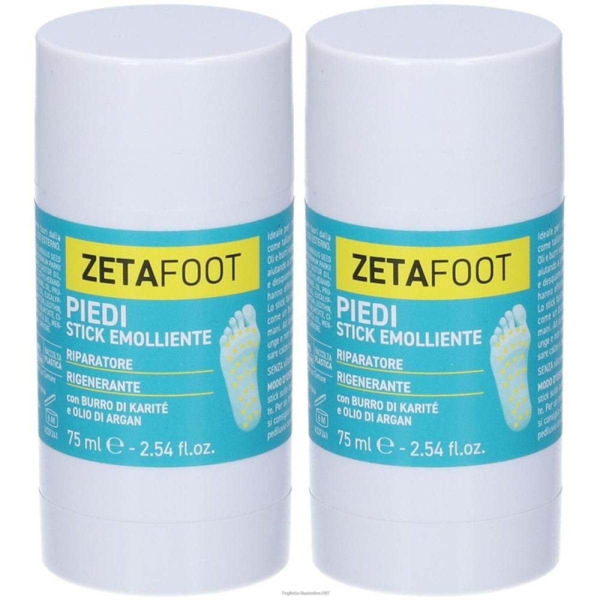 Trova Offerte di zetafoot stick emolliente piedi 2x75 ml e compra online
