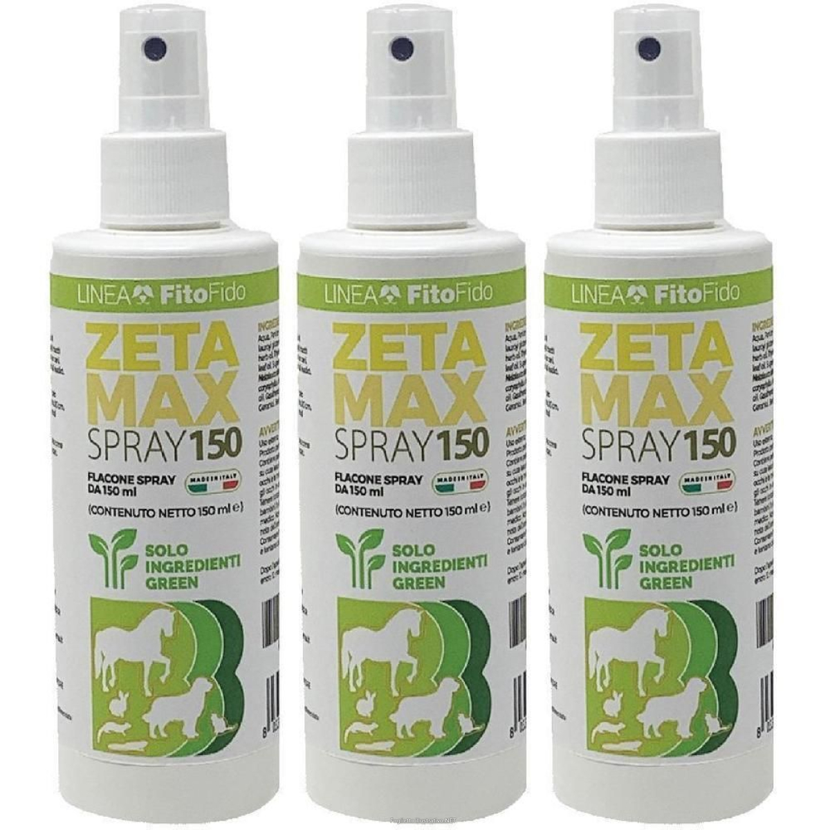 Trova Offerte di zetamax pump flacone spray 150 ml 3x150 ml soluzione pompetta e compra online
