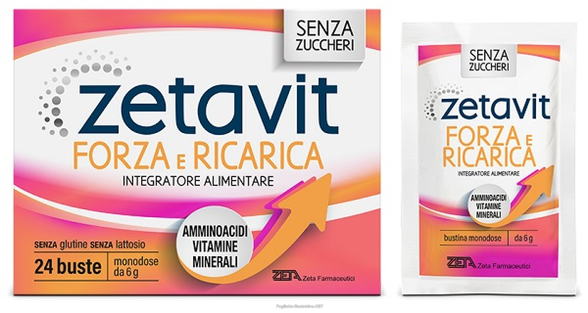Trova Offerte di zetavit forza e ricarica integratore per energia e recupero muscolare 24 bustine senza zucchero e compra online