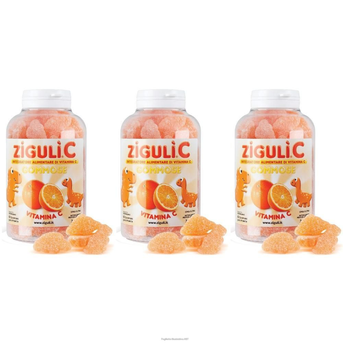 Trova Offerte di ziguli c arancia 60 gommose 3x240 g e compra online