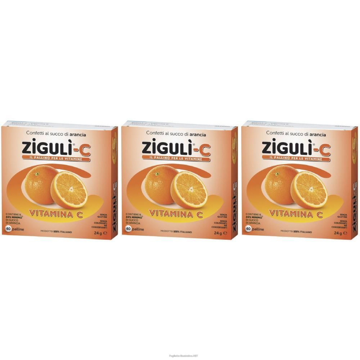 Trova Offerte di ziguli-c® vitamina c gusto arancia 3x40 pz compresse masticabili e compra online